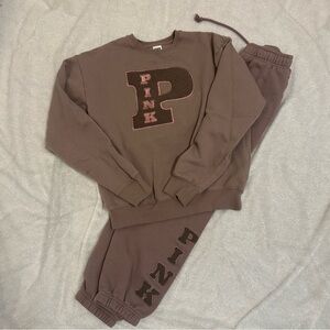 PINK Victoria's Secret crewneck & joggers